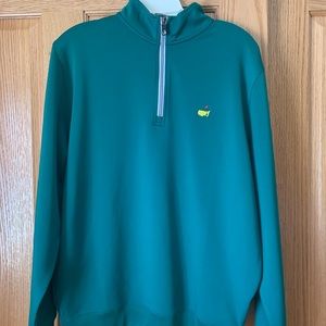 Masters Tournament Green Quarter Zip- Medium